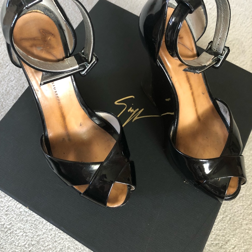 Giuseppe Zanotti I80179  patent leather platforms - Picture 3 of 7